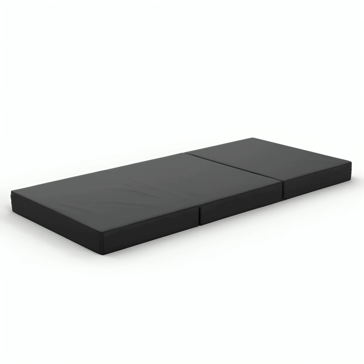 Faltmatratze 90x200 cm (Anthrazit)